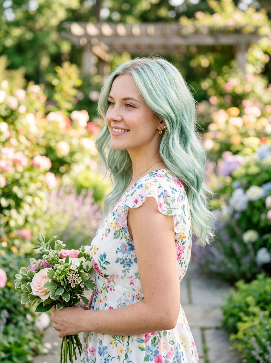 Pastel Ocean Teal Balayage - 20 ocean teal balayage - 20 ocean teal balayage