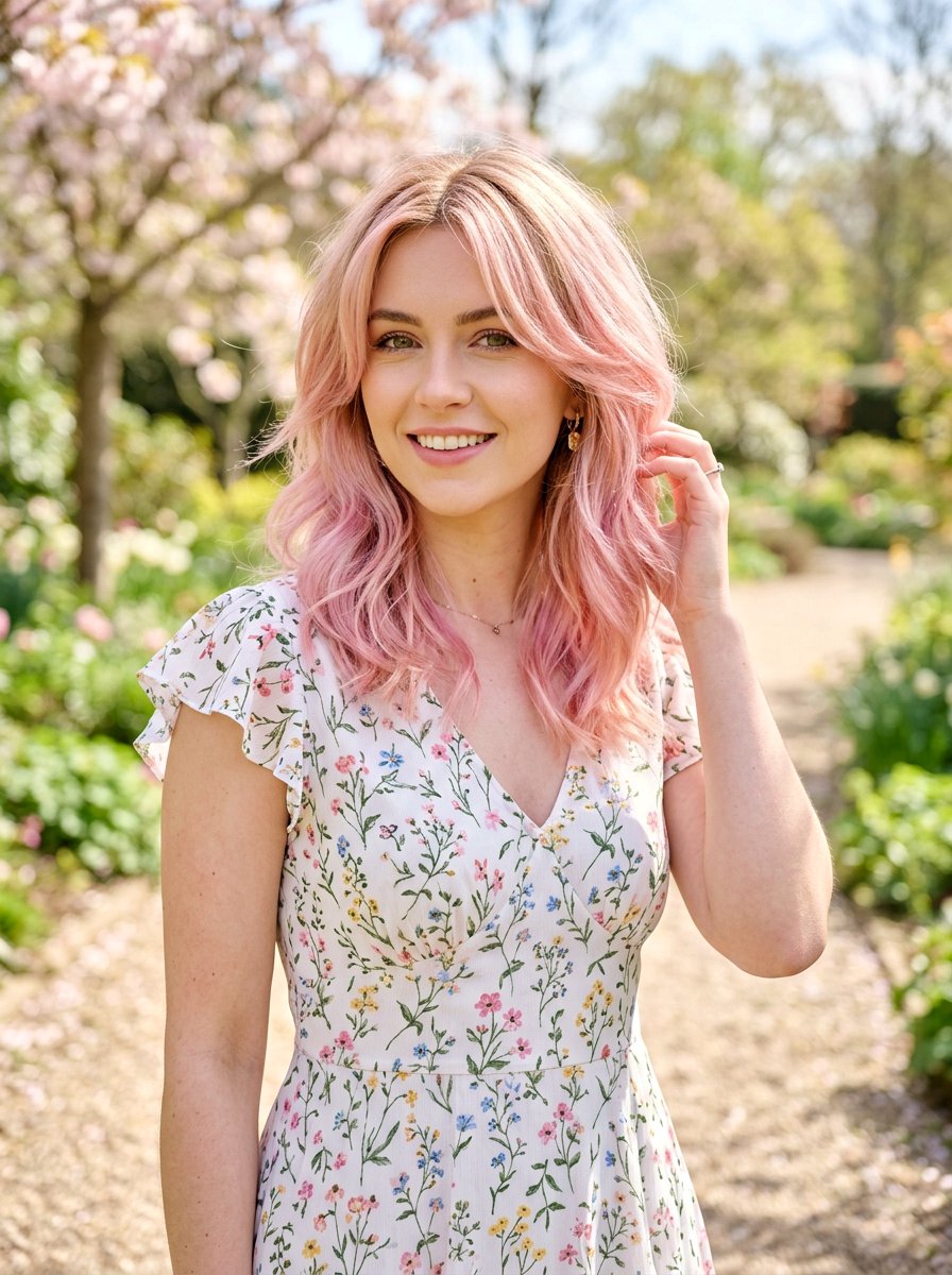 Pastel Pink And Blonde Hair - 20 spring pastel hair color ideas - 20 spring pastel hair color ideas