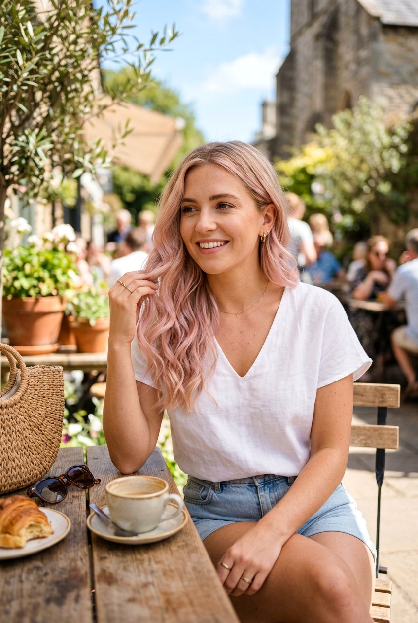 Pastel Pink Balayage On Blonde Hair - 20 pastel balayage ideas - 20 pastel balayage ideas