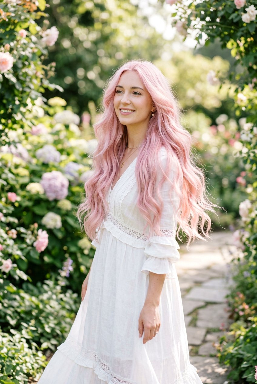 Pastel Pink Hair Color - 20 modern hair color ideas for women - 20 modern hair color ideas for women