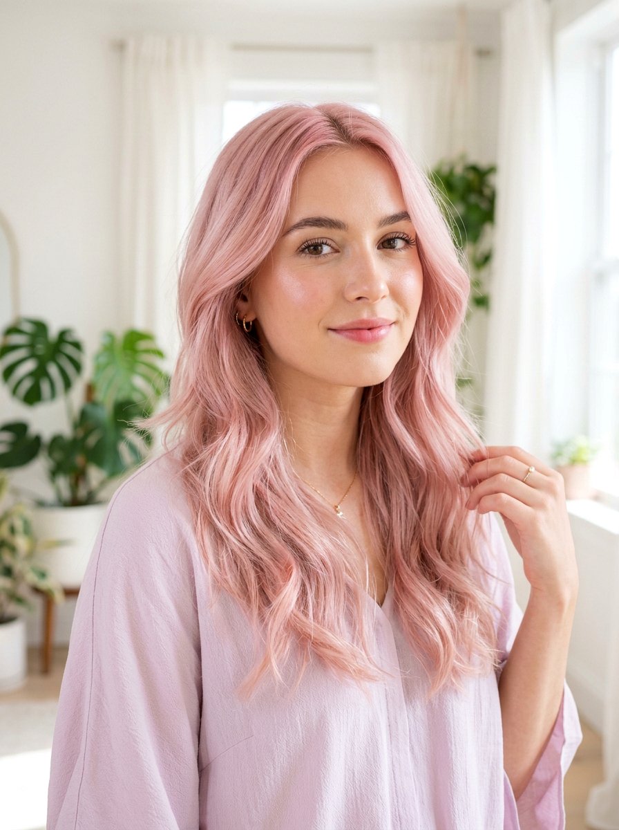Pastel Pink Hair Color - 20 viral hair color ideas for women - 20 viral hair color ideas for women