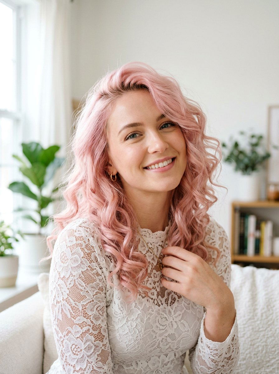 Pastel Pink Hair Color - 20 final hair color ideas for women - 20 final hair color ideas for women