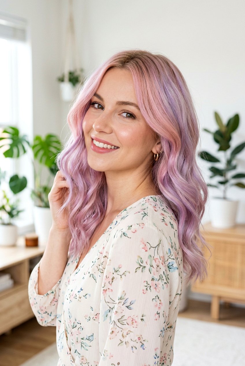 Pastel Pink and Lavender Unicorn Hair Color - 20 unicorn hair color ideas - 20 unicorn hair color ideas