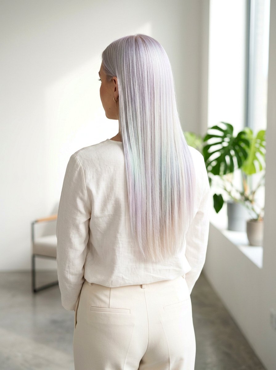 Pastel Platinum Iridescent Balayage - 20 iridescent pastel balayage - 20 iridescent pastel balayage