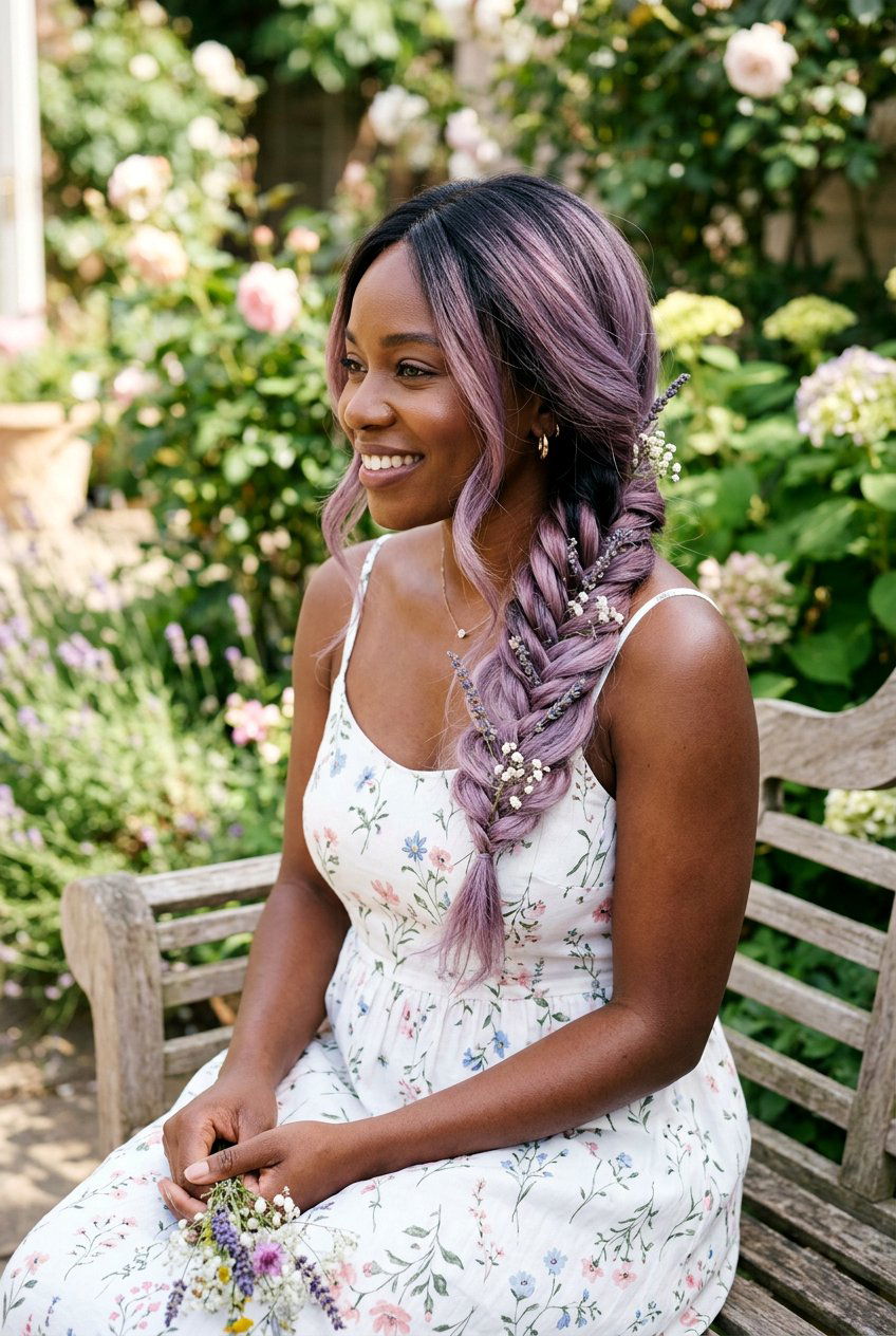 Pastel Plum Balayage For Black Hair - 20 plum balayage for black hair women - 20 plum balayage for black hair women