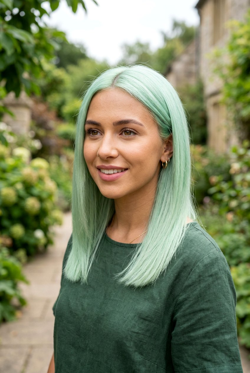 Pastel emerald green hair - 20 emerald green hair color - 20 emerald green hair color
