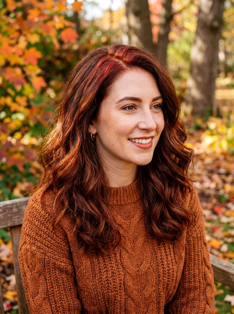 Patchy Henna To Rich Auburn Brown - 20 hair color correction ideas for brunettes - 20 hair color correction ideas for brunettes