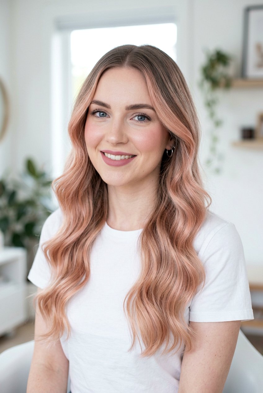 Peach Blonde Balayage For Cool Skin Tones - 20 peach blonde balayage - 20 peach blonde balayage