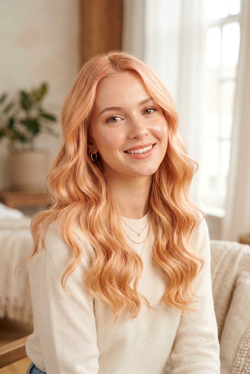 Peach Blonde Hair for Fair Skin - 20 hair color ideas for fair skin - 20 hair color ideas for fair skin