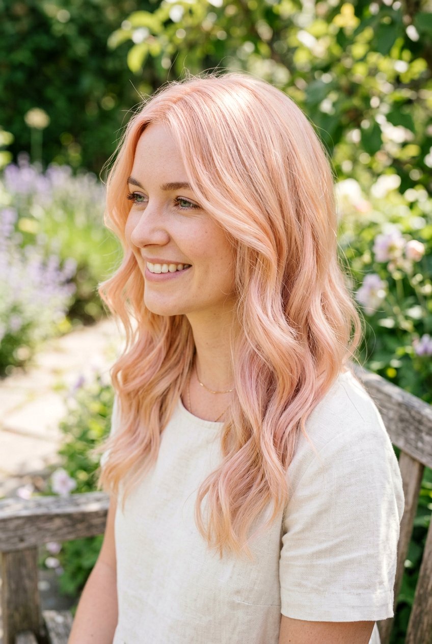 Peach Blonde - 20 expensive blonde hair color - 20 expensive blonde hair color