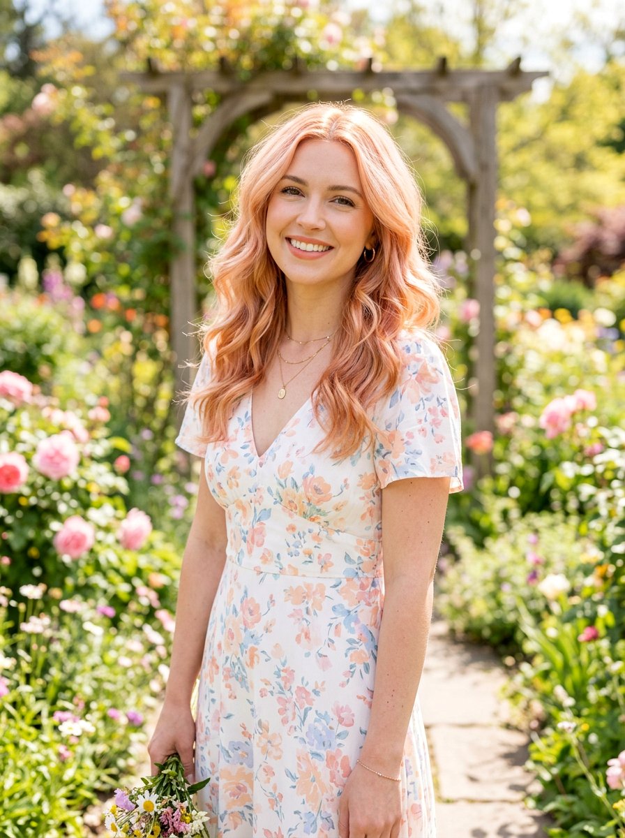 Peach Copper Blonde - 20 spring copper blonde hair color - 20 spring copper blonde hair color