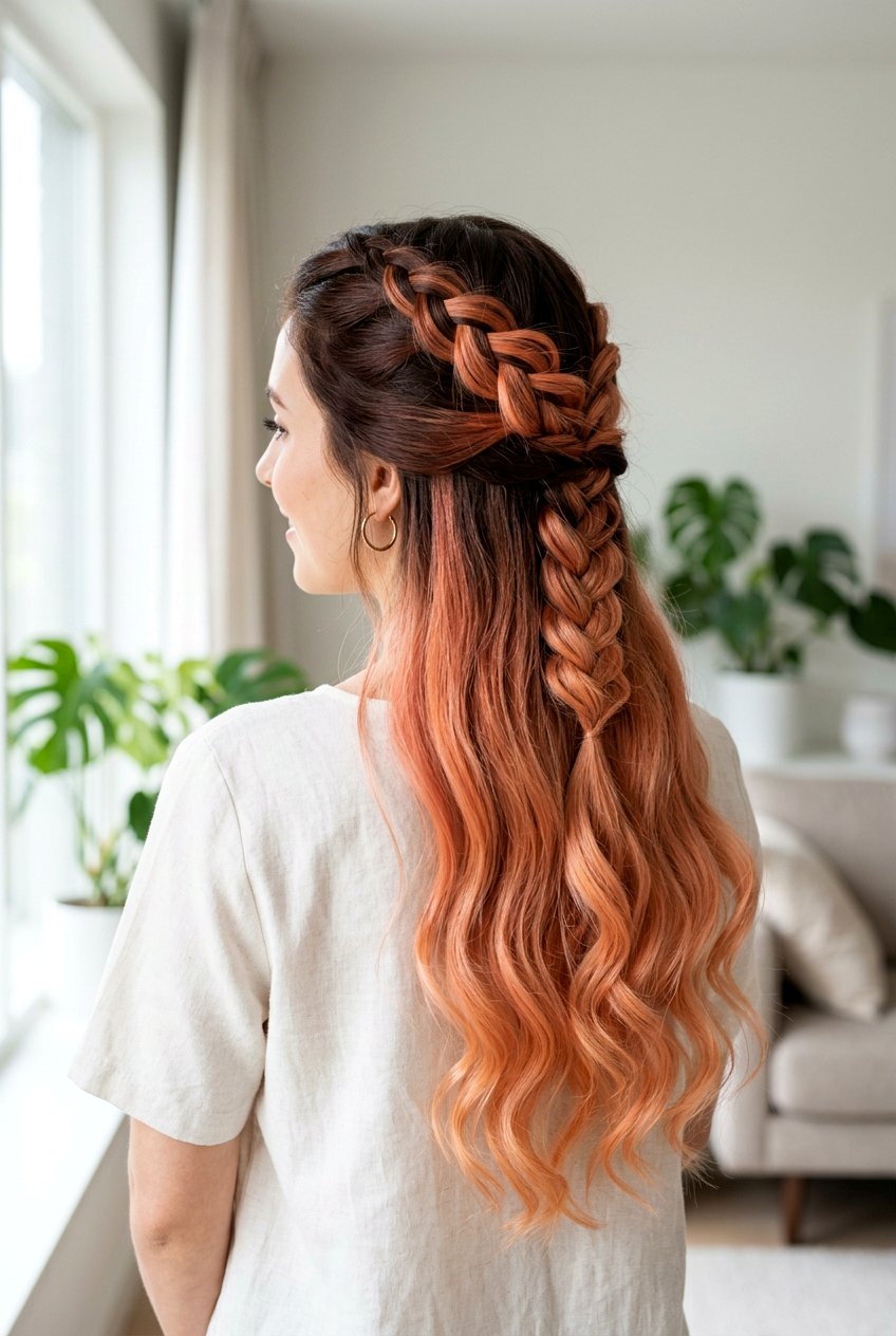 Peach Ombre Hair - 20 peach hair color ideas
