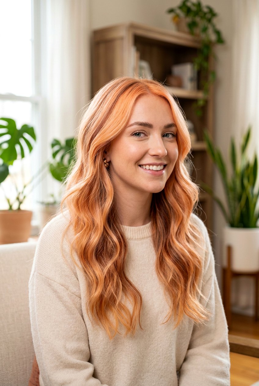 Peach blonde hair with cinnamon lowlights - 20 blonde hair with lowlights - 20 blonde hair with lowlights