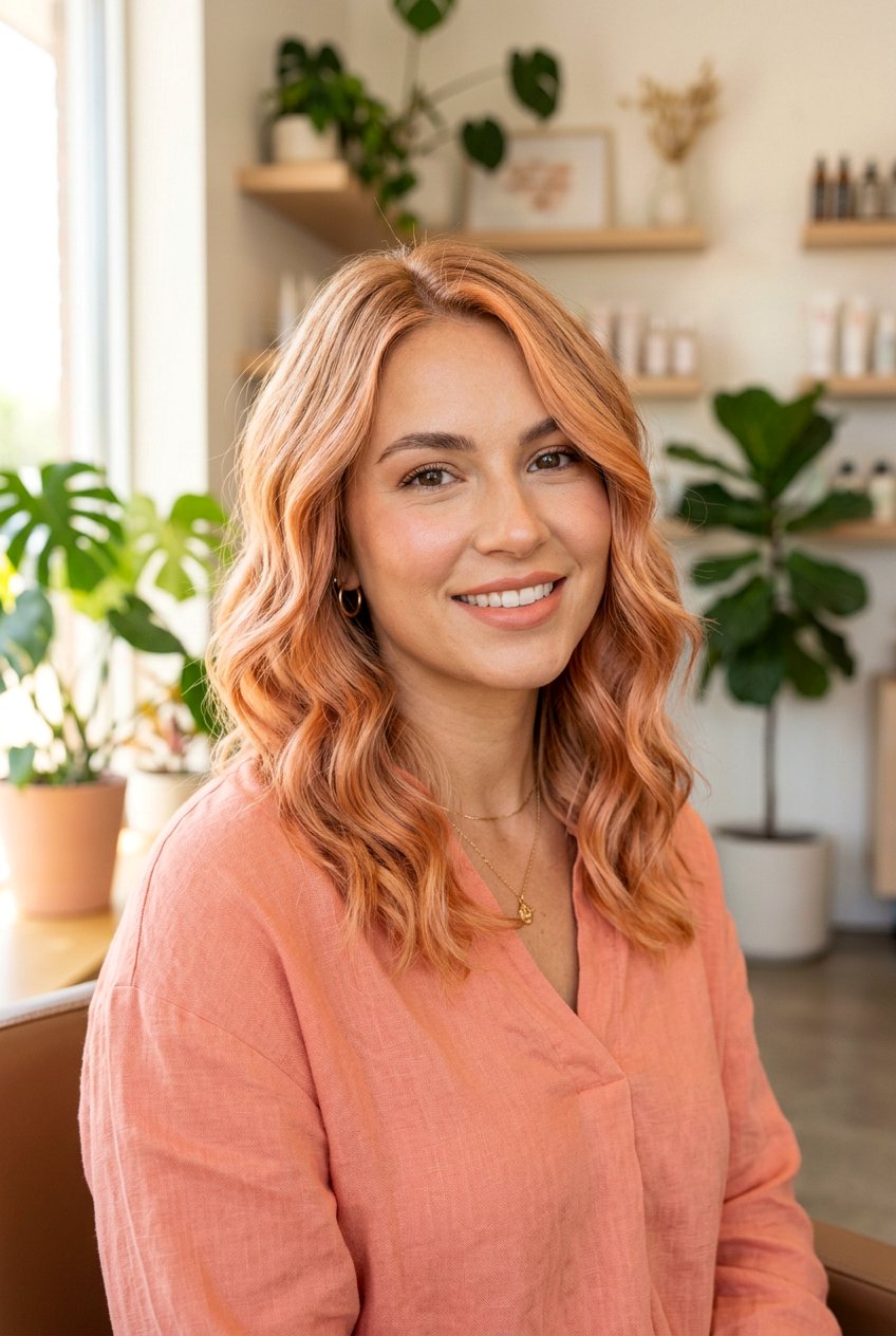 Peachy Strawberry Blonde Balayage - 20 natural strawberry blonde balayage - 20 natural strawberry blonde balayage