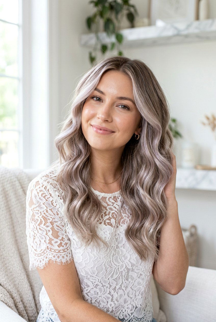 Pearl Ash Blonde Highlights - 20 ash blonde highlights for gray blending - 20 ash blonde highlights for gray blending