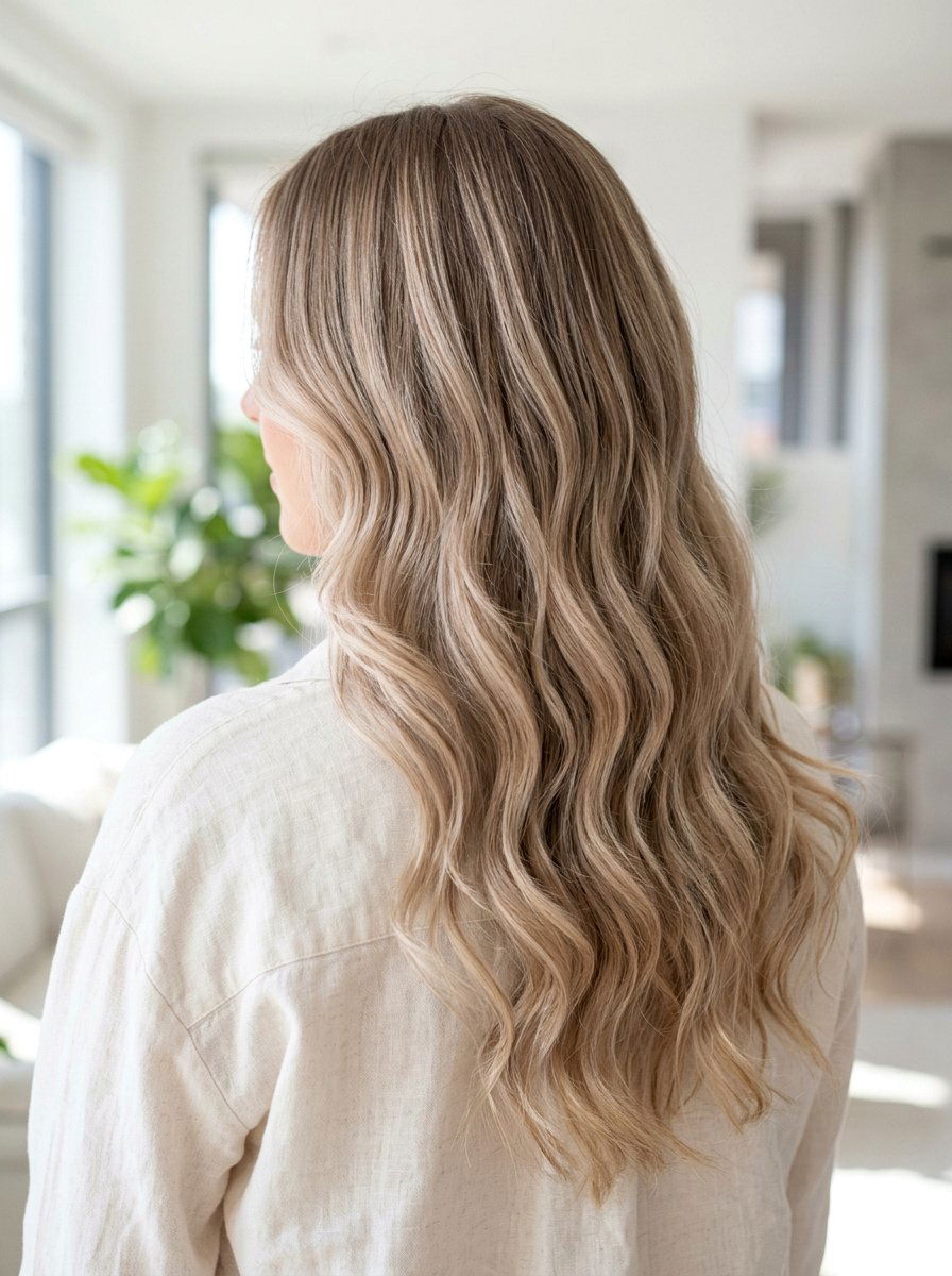 Pearl Beige Blonde Balayage on Long Hair - 20 pearl beige blonde balayage - 20 pearl beige blonde balayage