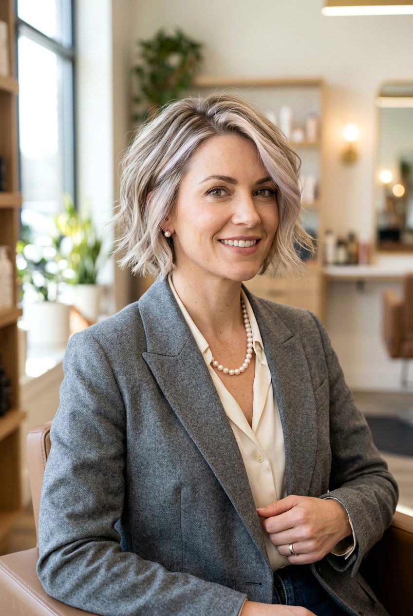 Pearl Beige Blonde Highlights - 20 cool beige blonde for mature skin tones - 20 cool beige blonde for mature skin tones