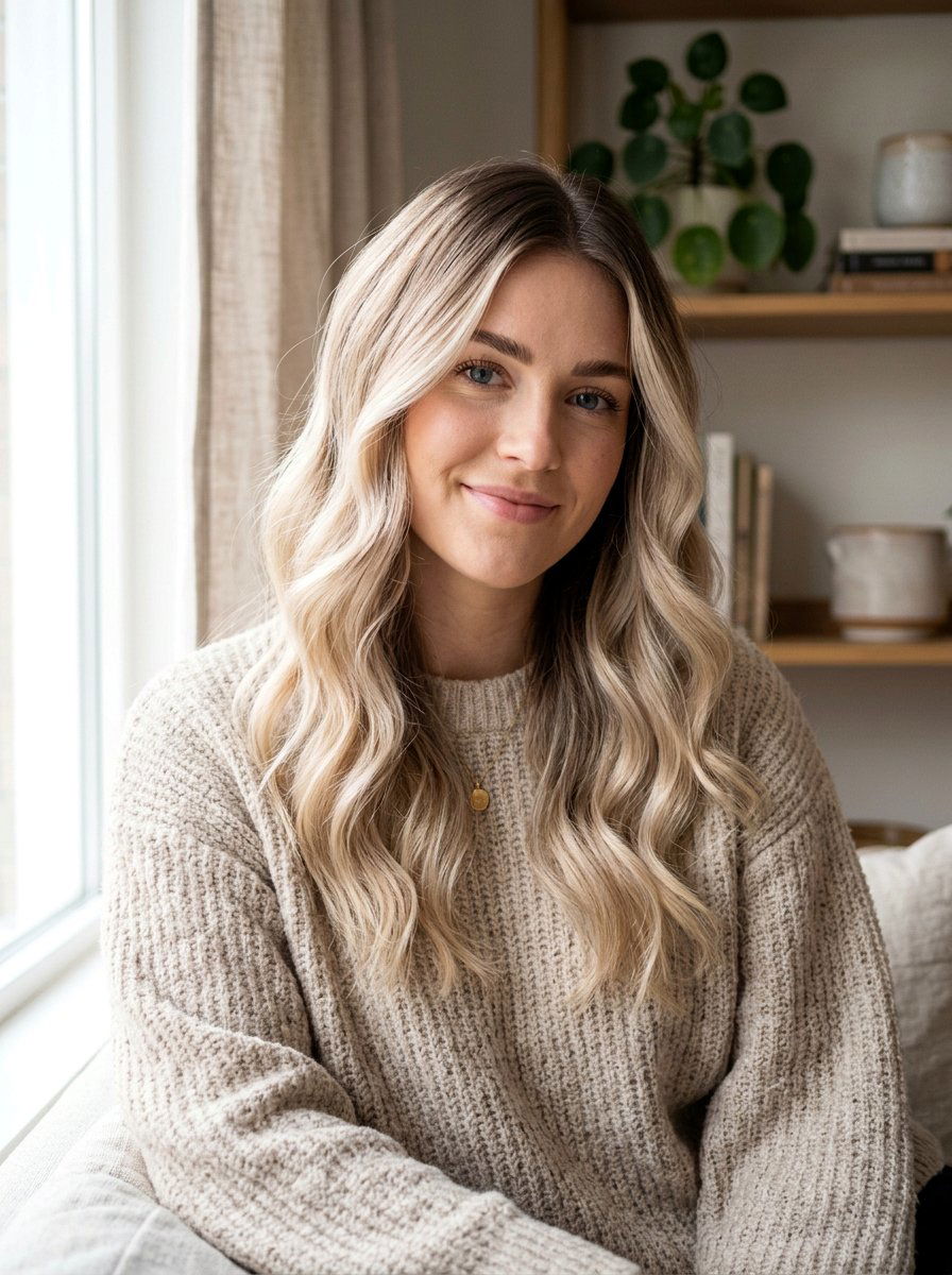 Pearl Beige Blonde With Shadow Root - 20 pearl beige blonde hair - 20 pearl beige blonde hair