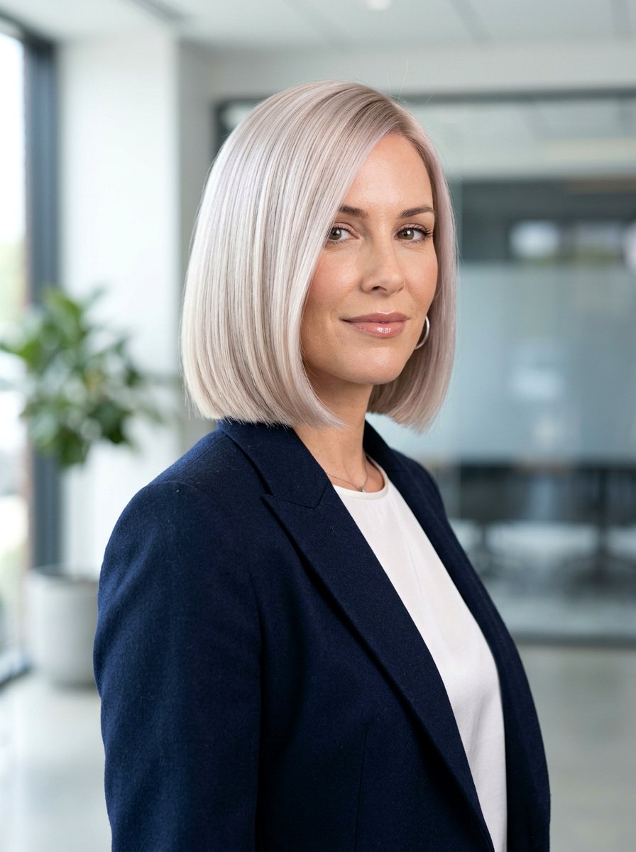 Pearl Blonde Bob Haircut - 20 pearl blonde for mature women - 20 pearl blonde for mature women