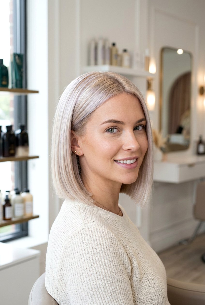 Pearl Blonde Bob - 20 pearl blonde hair color - 20 pearl blonde hair color