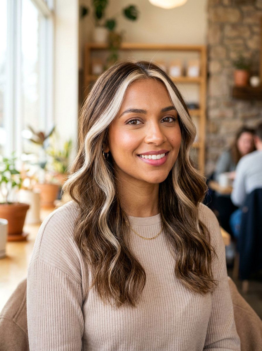 Pearl Blonde Face Framing Highlights On Brown Hair - 20 pearl blonde highlights on brown hair - 20 pearl blonde highlights on brown hair