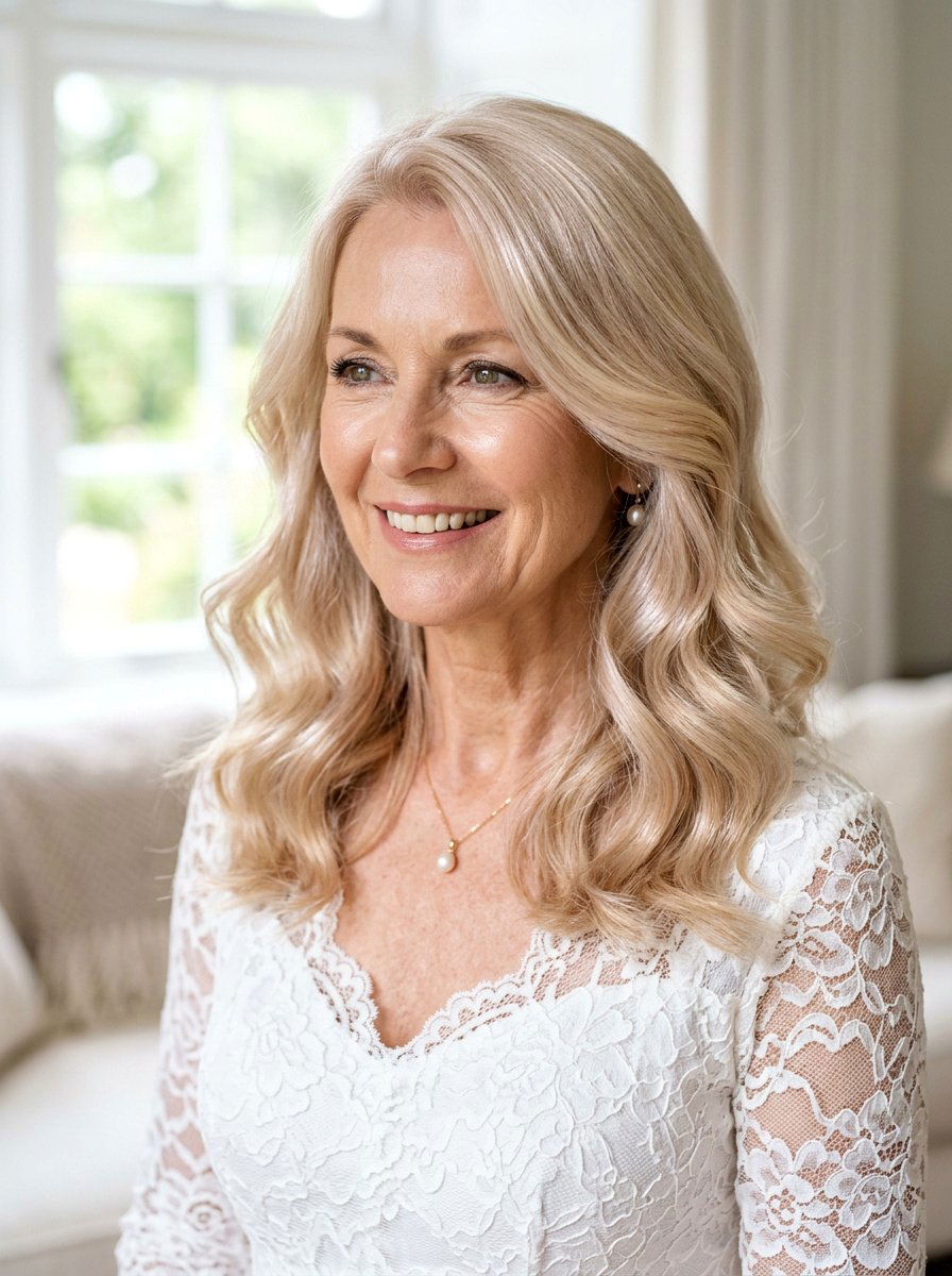 Pearl Blonde Gloss - 20 soft blonde refresh for mature women - 20 soft blonde refresh for mature women