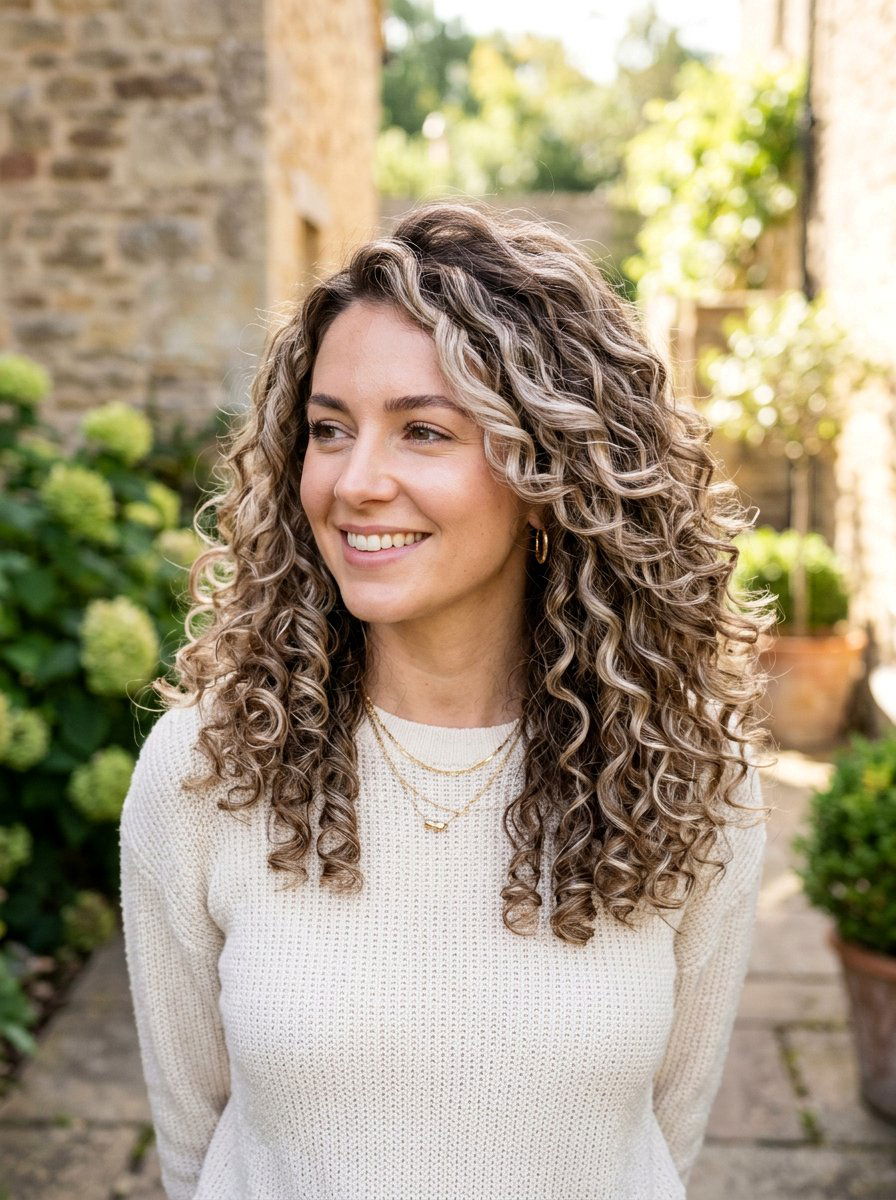 Pearl Blonde Highlights On Brown Curly Hair - 20 pearl blonde highlights on brown hair - 20 pearl blonde highlights on brown hair