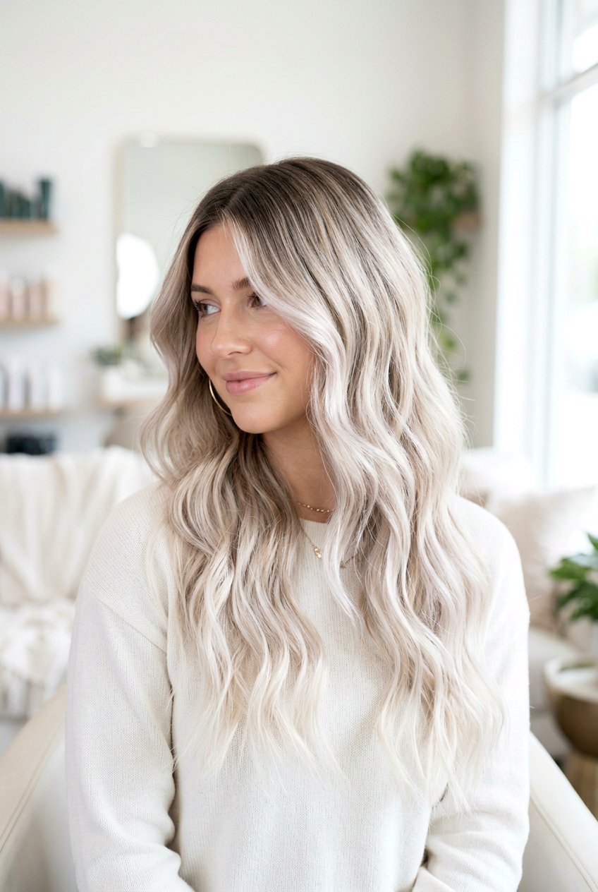 Pearl Blonde Shadow Root - 20 pearl blonde hair color - 20 pearl blonde hair color