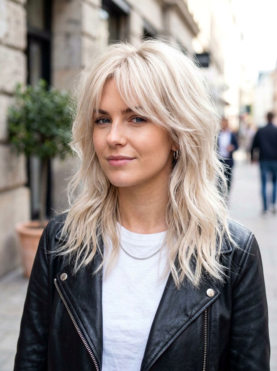 Pearl Blonde Shag Cut - 20 pearl blonde for mature women - 20 pearl blonde for mature women