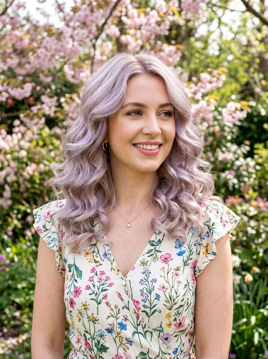 Pearl Blonde Shoulder Length Waves - 20 pearl blonde for mature women - 20 pearl blonde for mature women