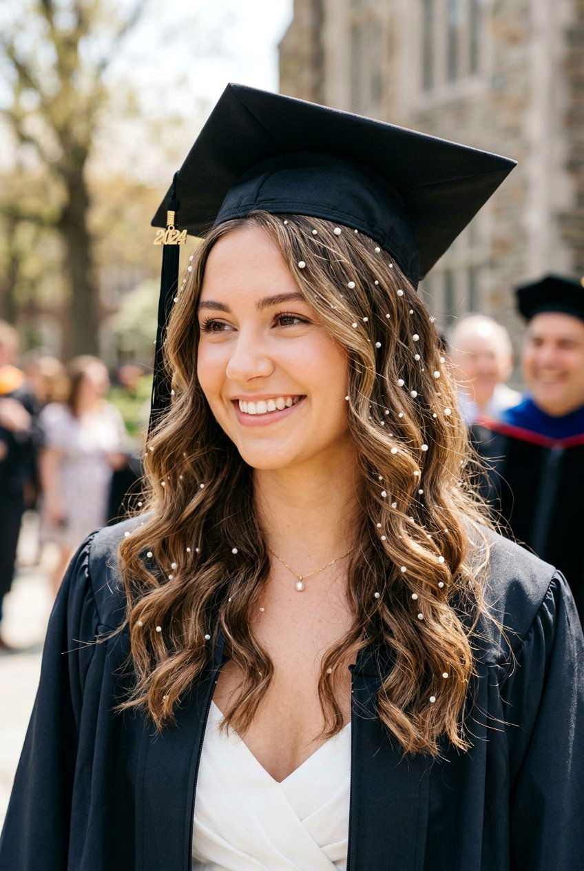 20 Stunning Graduation Hairstyle For Shoulder Length Hair