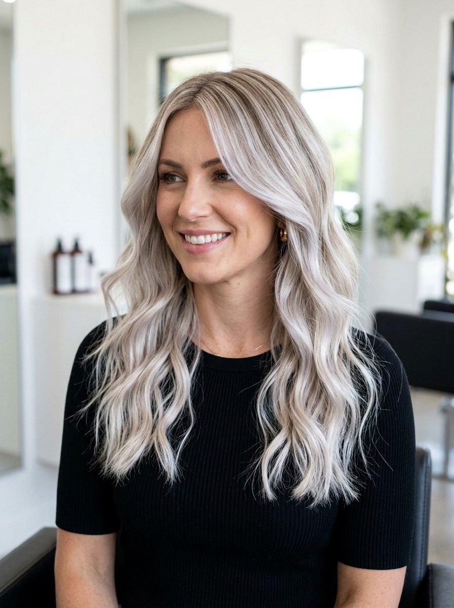 Pearl Toner On Bleached Balayage - 20 pearl toner for blonde balayage - 20 pearl toner for blonde balayage