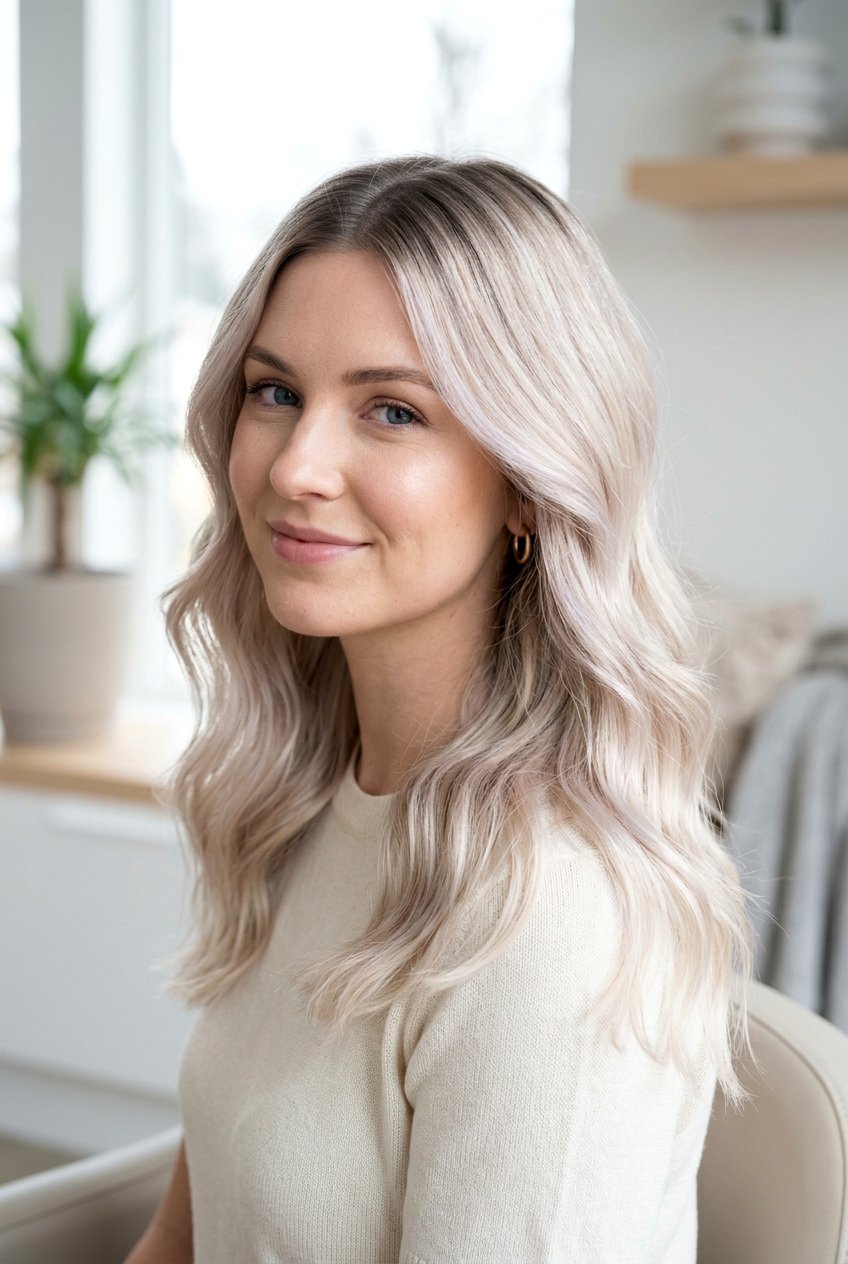 Pearl blonde rooted hair - 20 rooted blonde hair color - 20 rooted blonde hair color