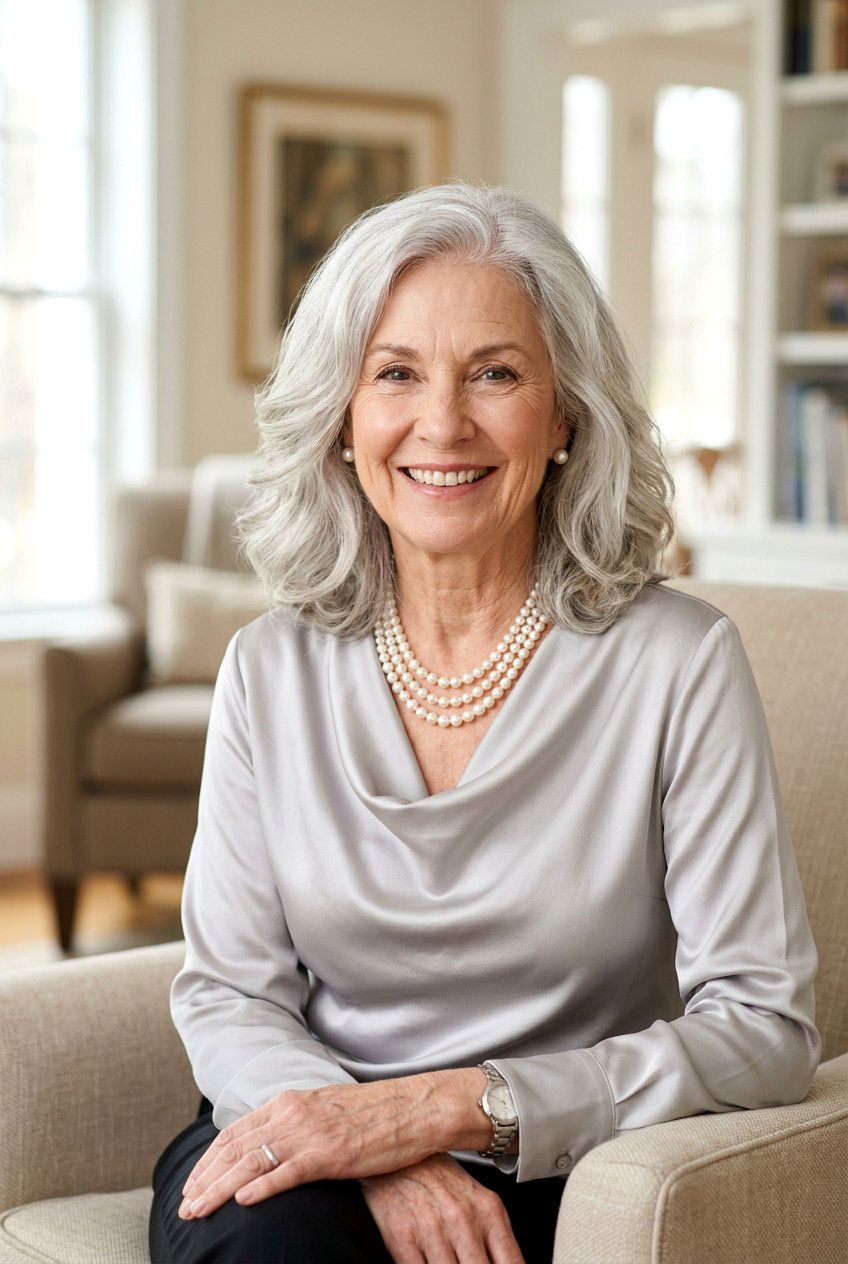 Pearl gray hair color - 20 hair color for women over 60 with fair skin - 20 hair color for women over 60 with fair skin