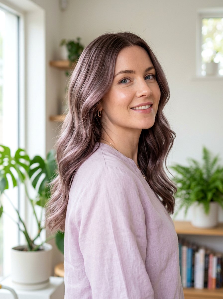 Pearlescent Brunette Hair - 20 trendy brunette hair color 2026 - 20 trendy brunette hair color 2026