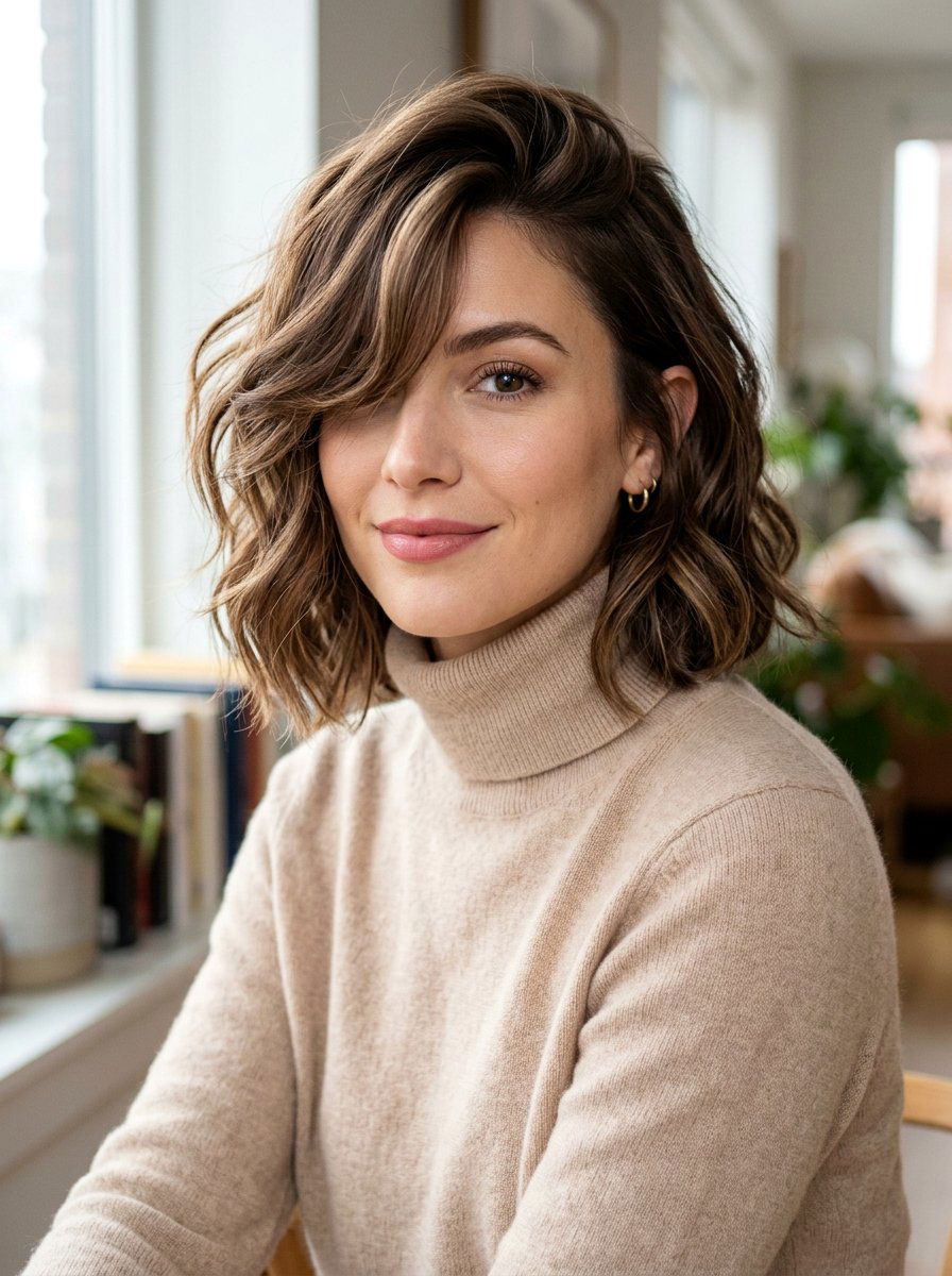 Peekaboo Bangs With Waves - 20 glamorous old hollywood hair ideas - 20 glamorous old hollywood hair ideas