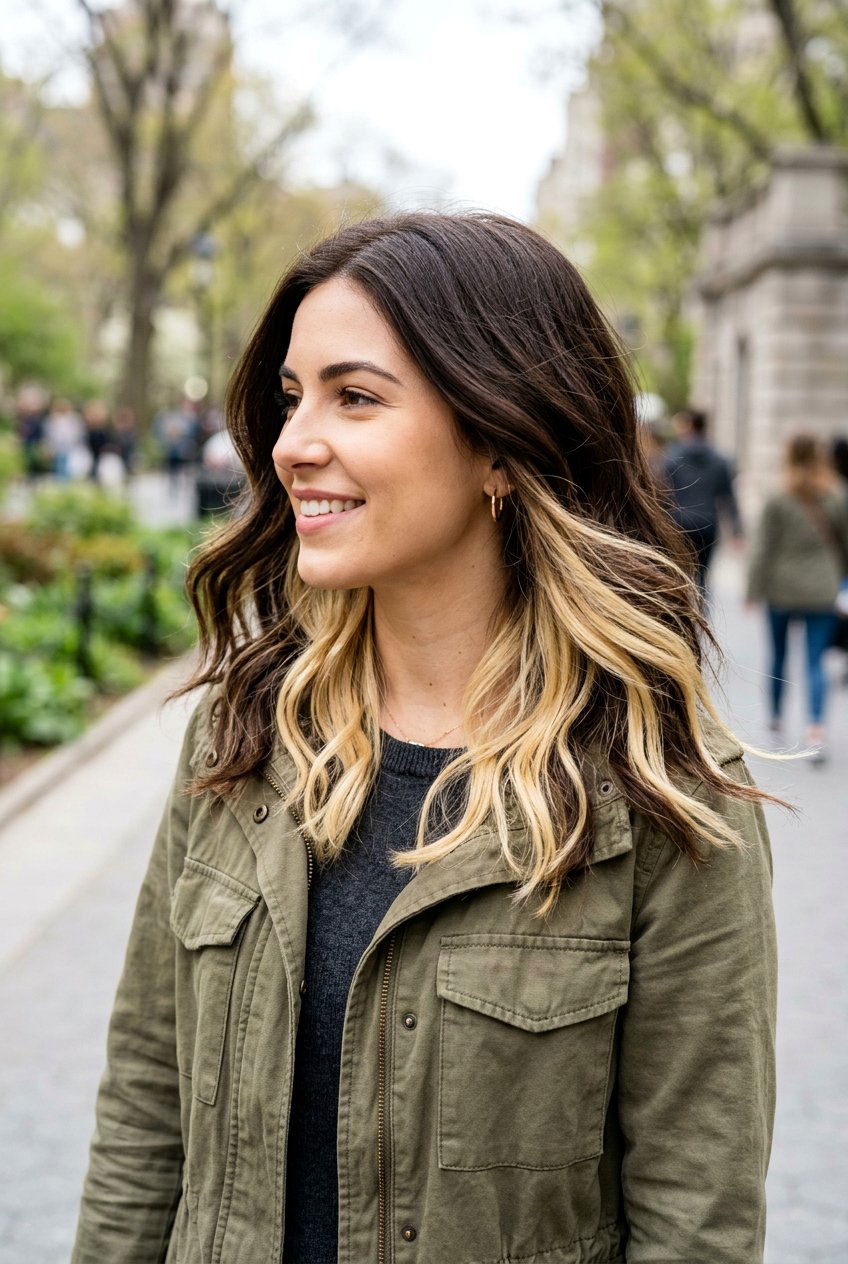 Peekaboo Blonde Balayage On Brown Hair - 20 mature women blonde balayage ideas - 20 mature women blonde balayage ideas