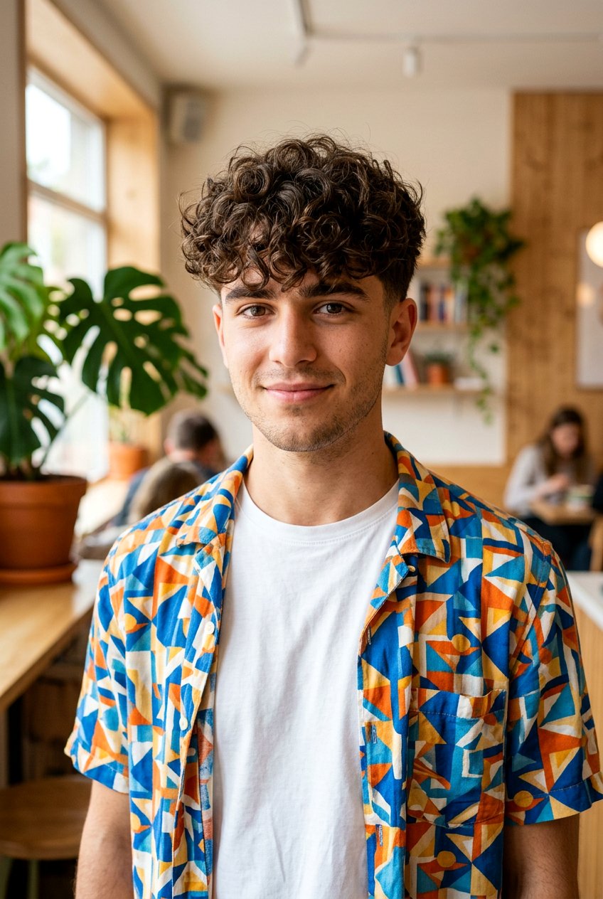 Permed Fluffy Fringe Boys Haircut - 20 boys haircut with fluffy fringe - 20 boys haircut with fluffy fringe