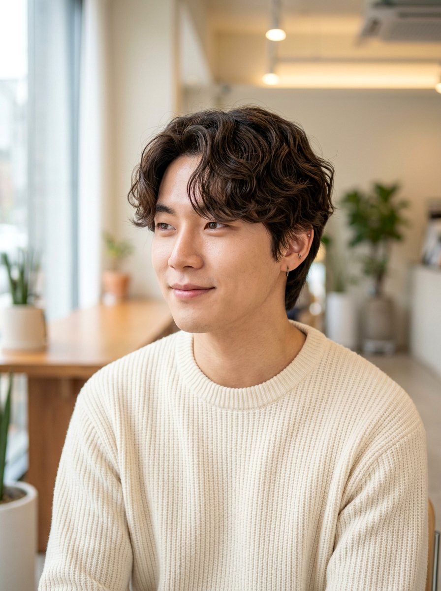 Permed Korean Curtain Haircut - 20 korean men curtain haircut - 20 korean men curtain haircut