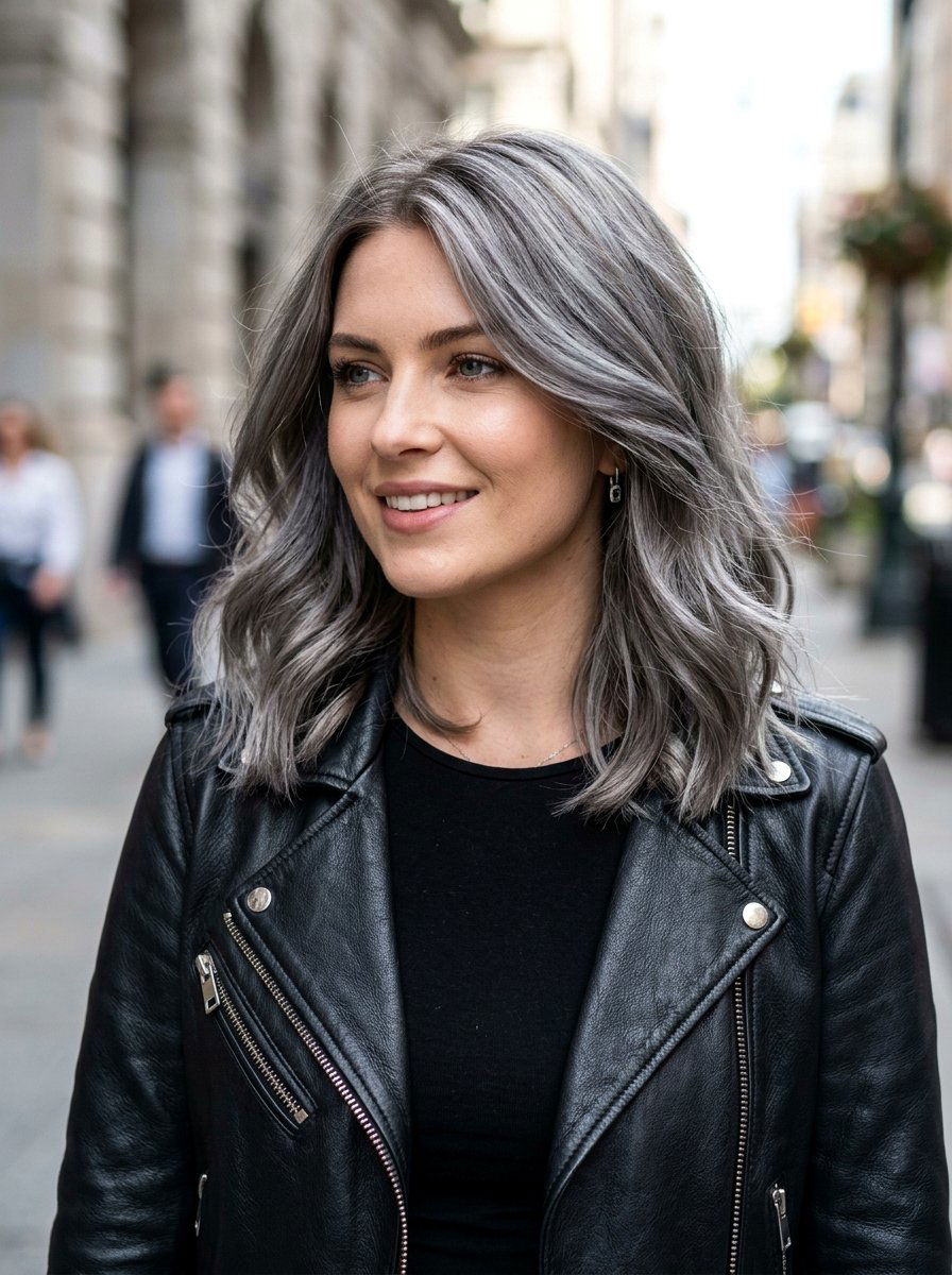Pewter Silver Blonde Hair - 20 silver blonde hair color for winter - 20 silver blonde hair color for winter