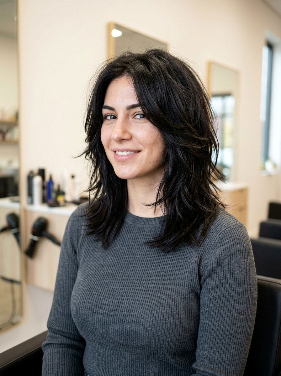 Piecey Layered Haircut For Thick Hair - 20 piecey haircut for women - 20 piecey haircut for women