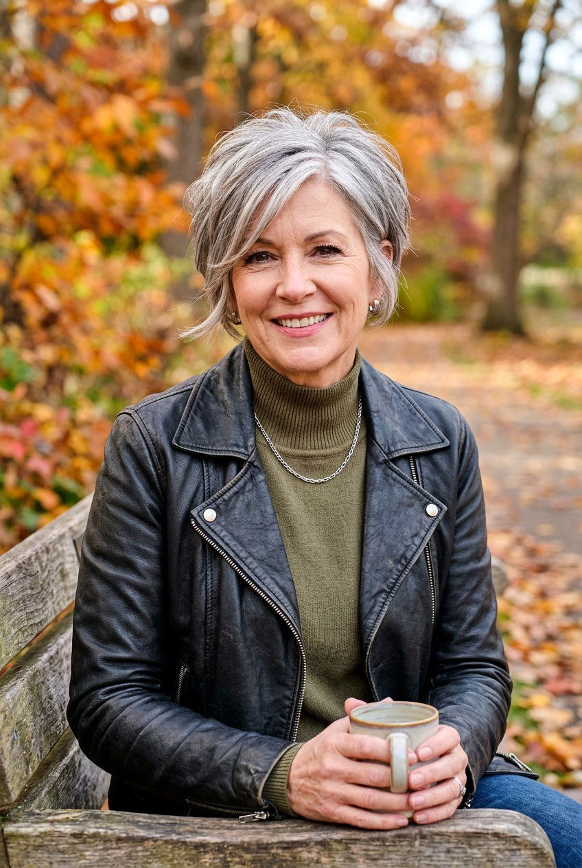 Piecey Pixie Bob - 20 bouncy hairstyle for mature women - 20 bouncy hairstyle for mature women