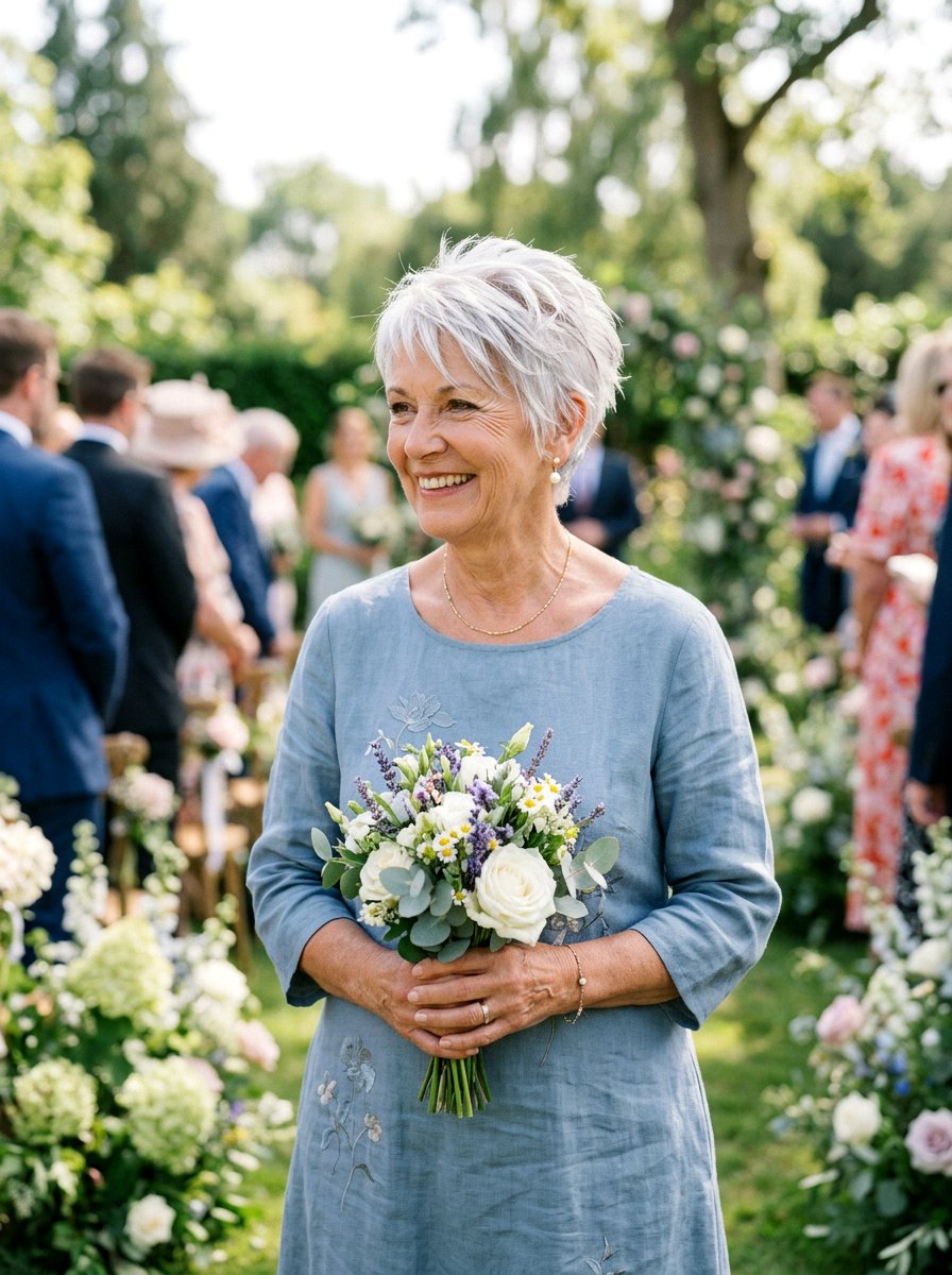 Piecey Pixie Cut - 20 wedding guest pixie hairstyle for older women - 20 wedding guest pixie hairstyle for older women