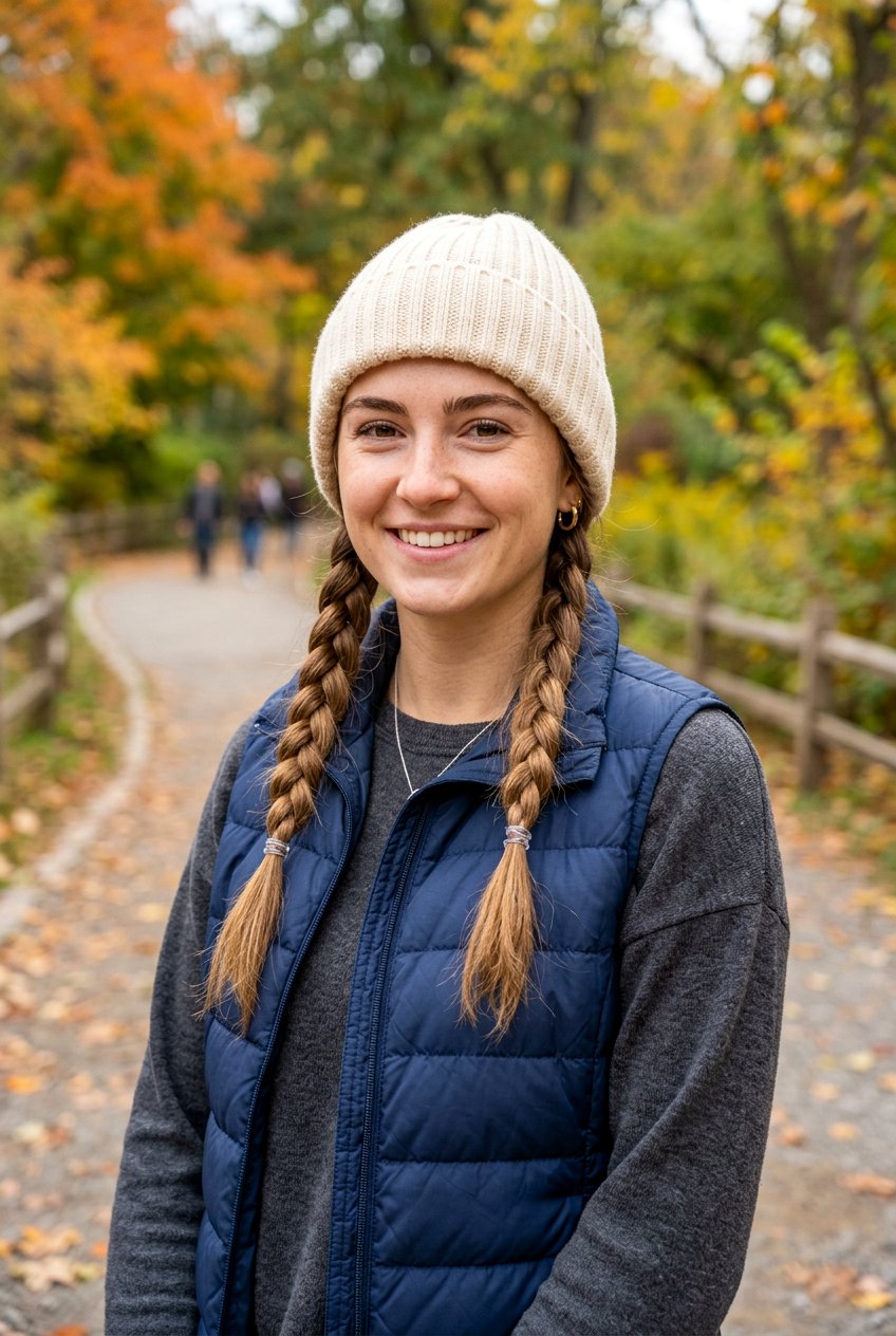 Pigtail Braids - 20 camping hairstyle for medium hair - 20 camping hairstyle for medium hair