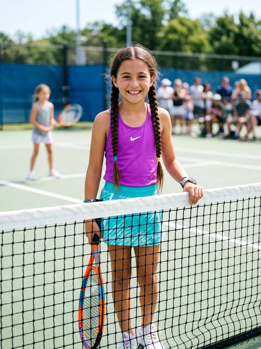 Pigtail Braids For Tennis - 20 tennis hairstyles for girls - 20 tennis hairstyles for girls