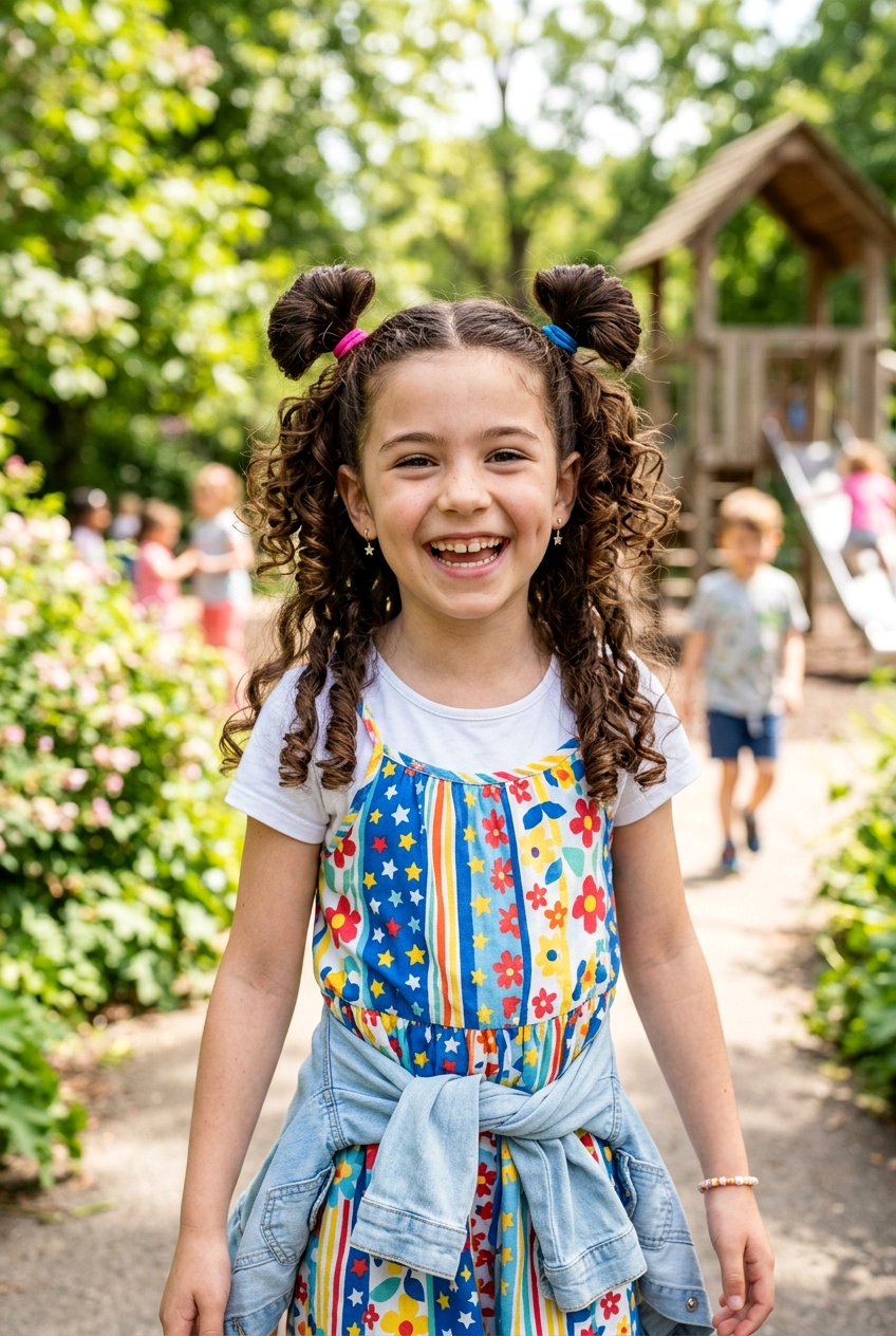 20 Adorable Pigtail Curls for Girls for a Cute Everyday Look