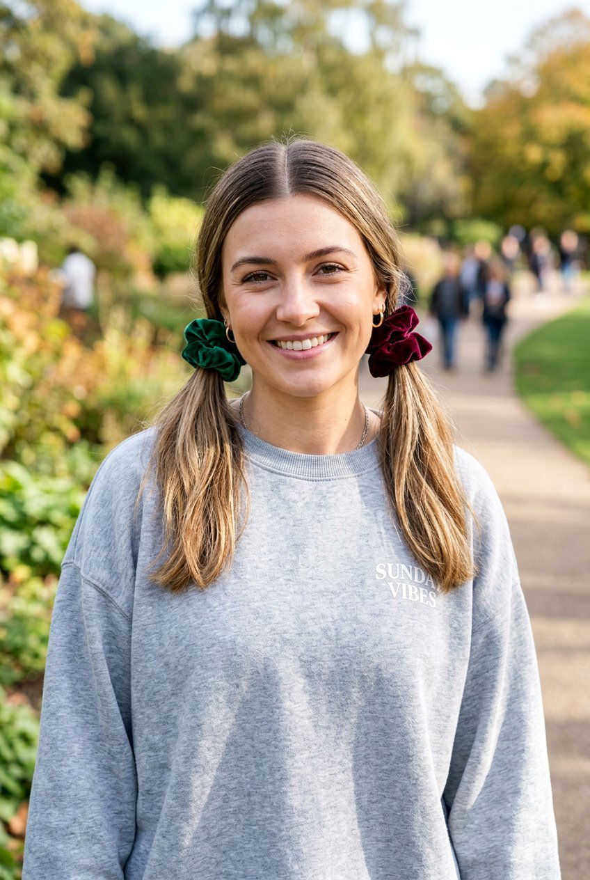 Pigtails With Scrunchies - 20 exam week easy hairstyles - 20 exam week easy hairstyles