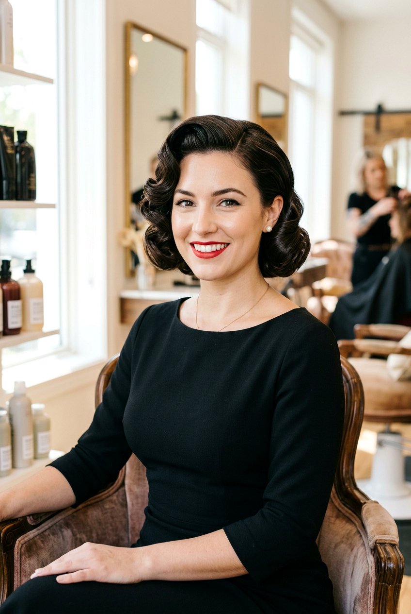 Pin Curls - 20 heatless curls for fine hair women - 20 heatless curls for fine hair women