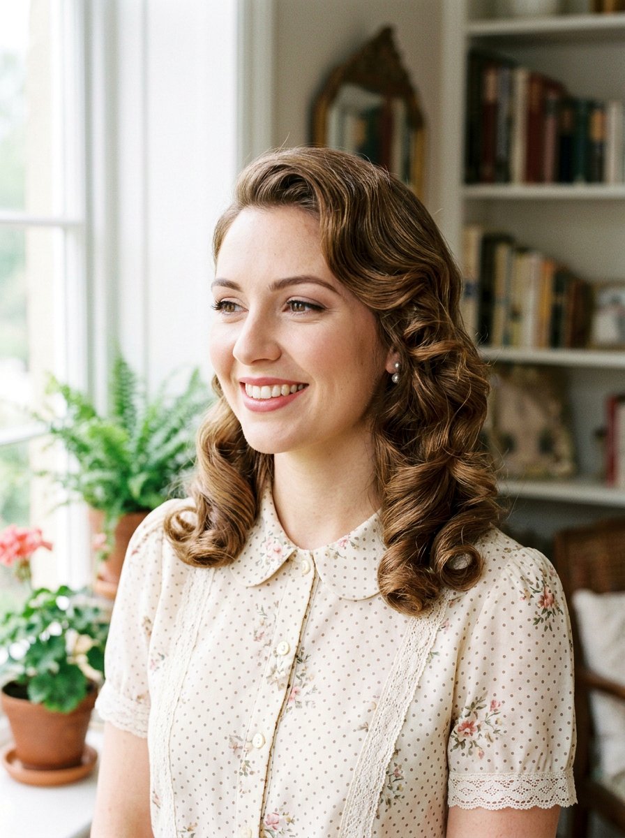 Pin Curls - 20 no heat curls for layered hair - 20 no heat curls for layered hair