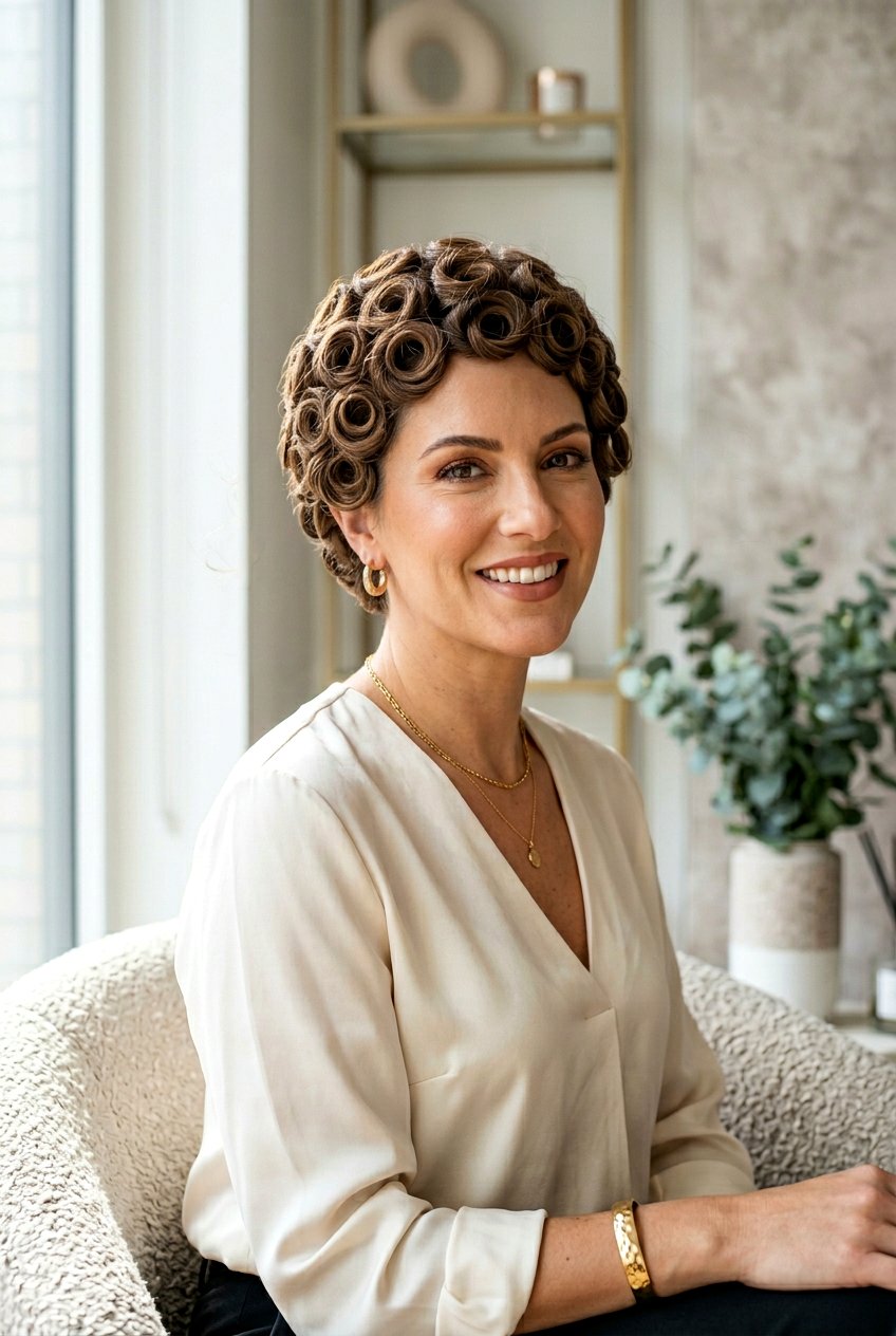 Pin Curls For Short Hair - 20 no heat blowout curls hairstyle - 20 no heat blowout curls hairstyle